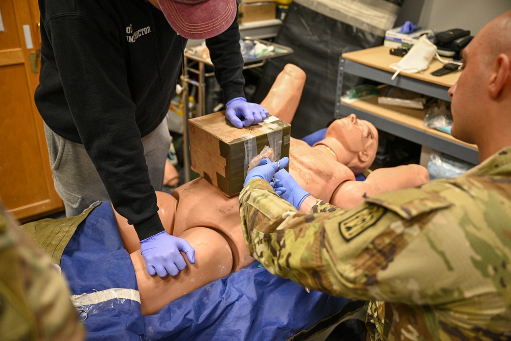 11th Missile Defense Battery Conducts Medical Training to Enhance Medical Response Capabilities
