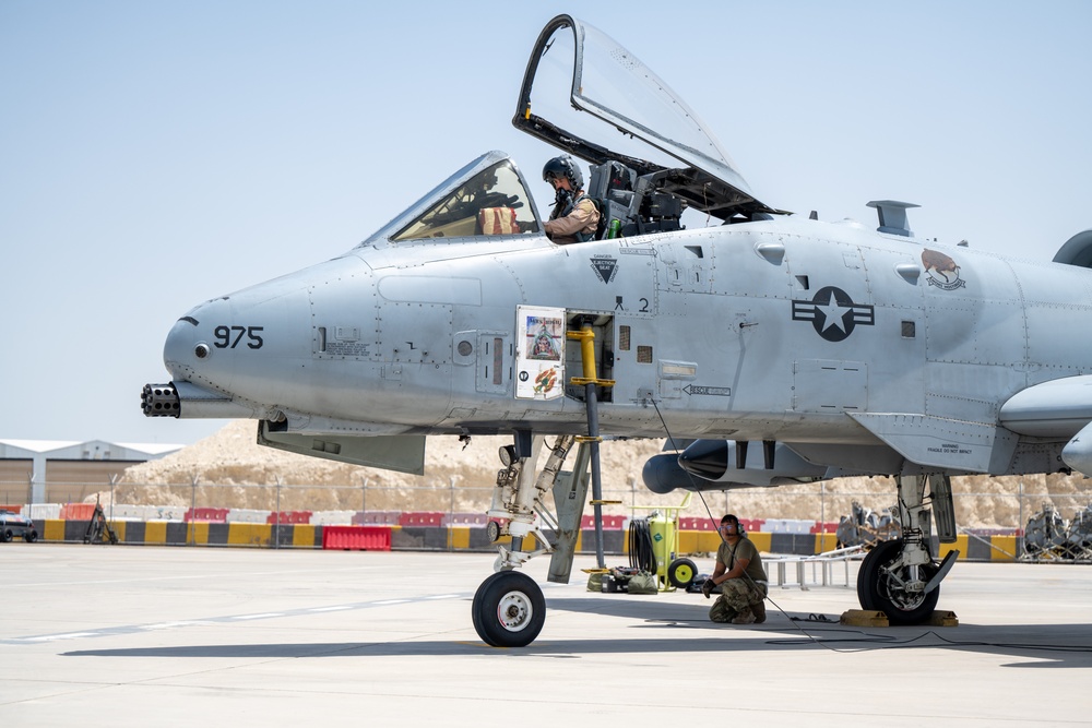 A-10s at Desert Flag 2024