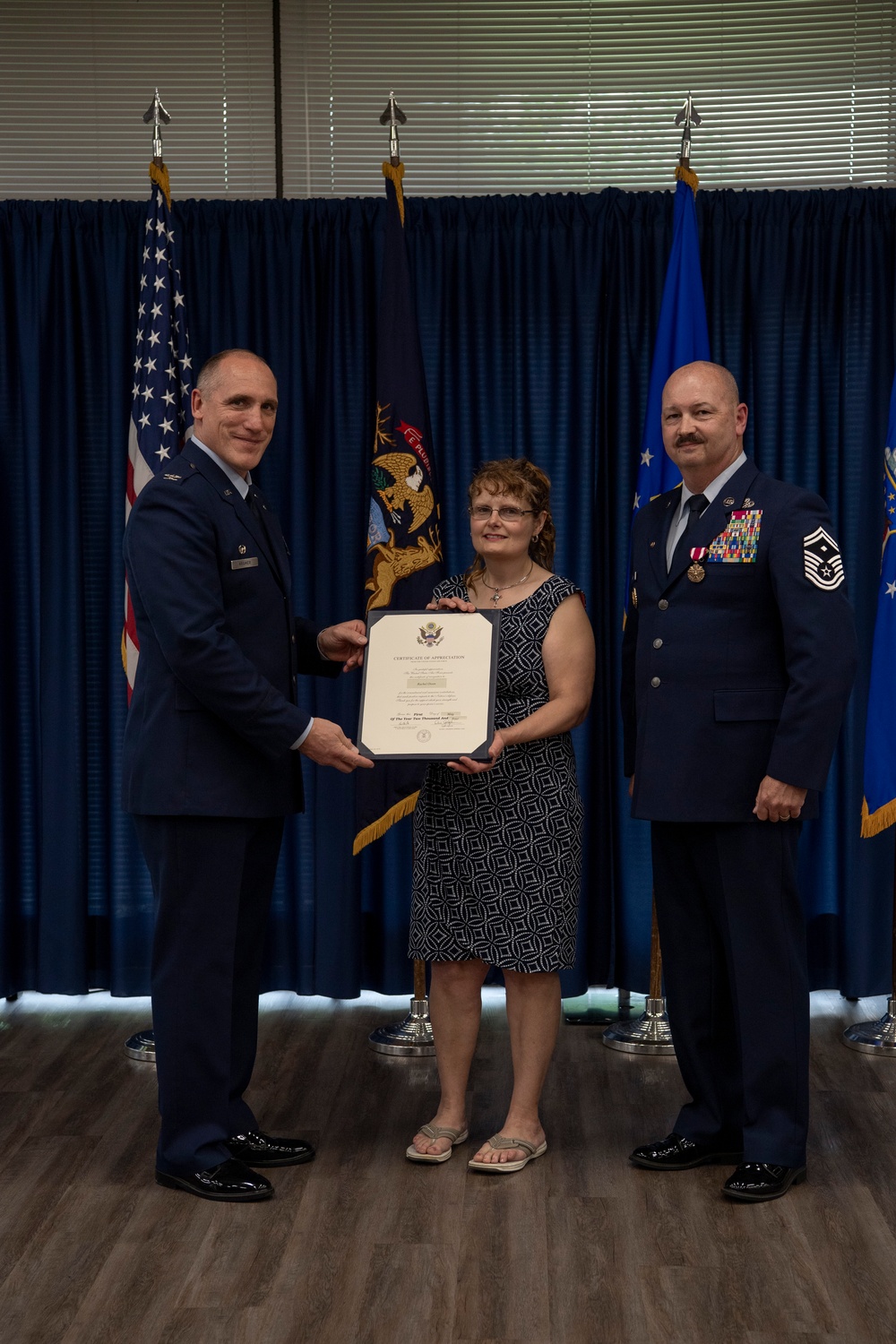 SMSgt Owens retires with 29 years of service