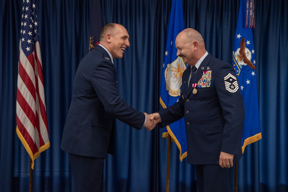 SMSgt Owens retires with 29 years of service