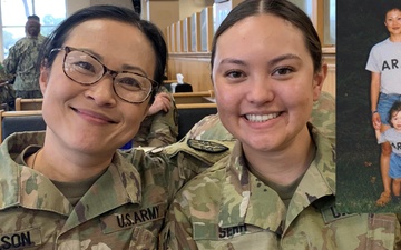 Korean-American mother, daughter inspire each other as Army Reserve nurses
