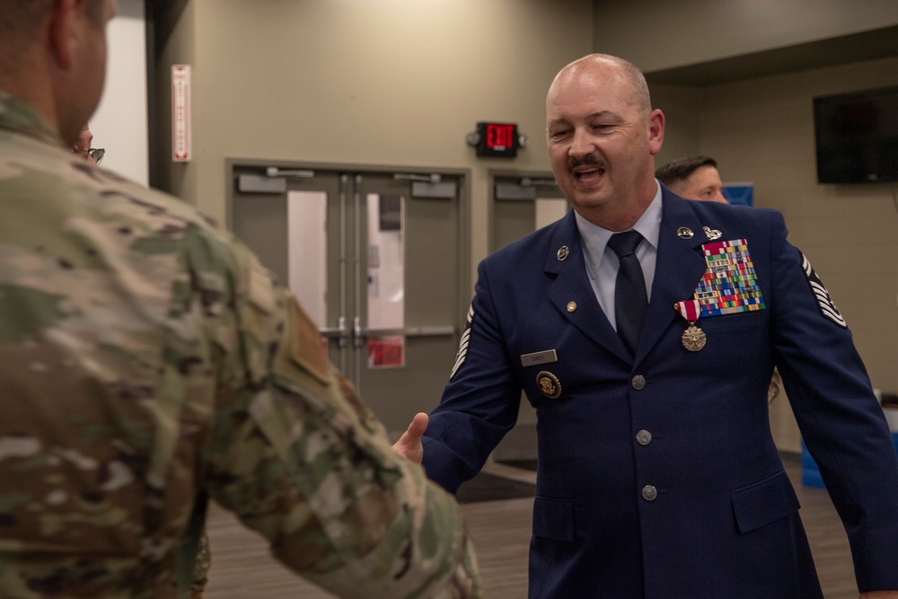 SMSgt Owens retires with 29 years of service