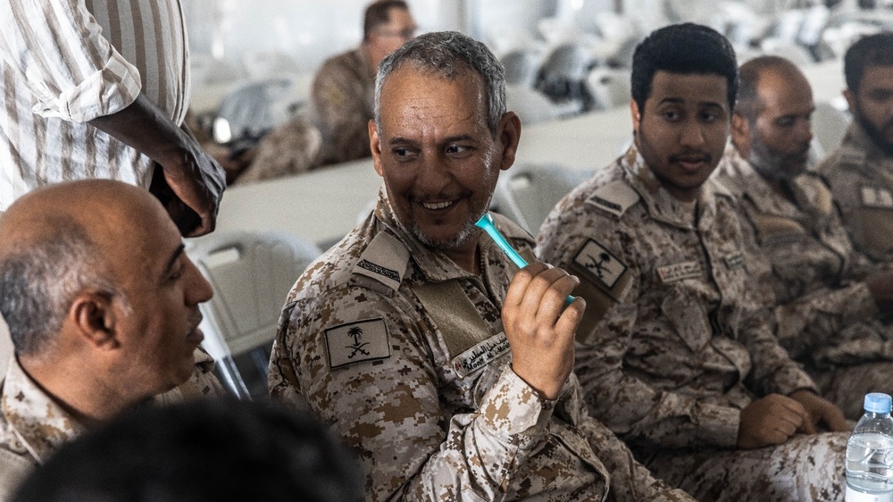 U.S. Navy Sailors conduct a TCCC Class During NF 24