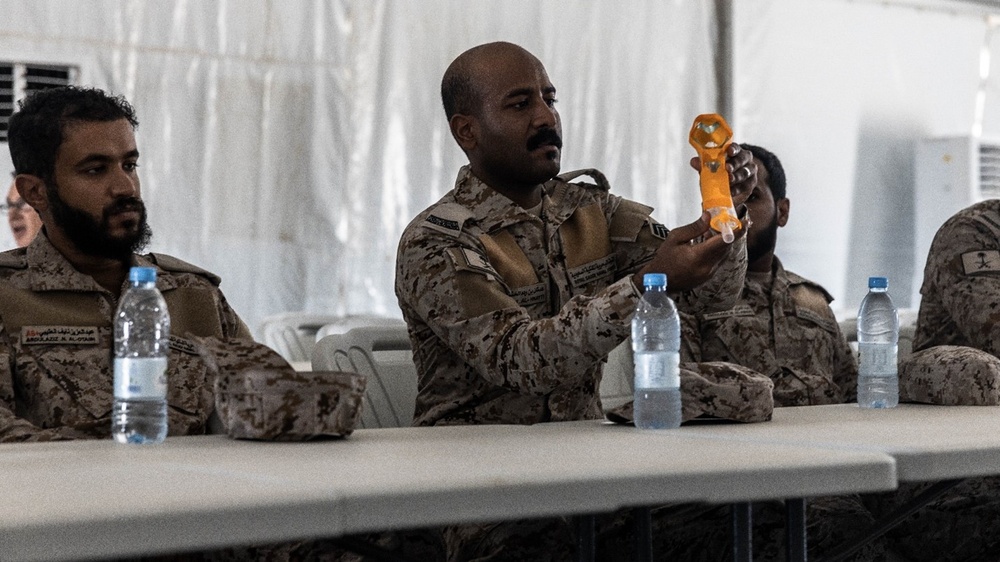 U.S. Navy Sailors conduct a TCCC Class During NF 24