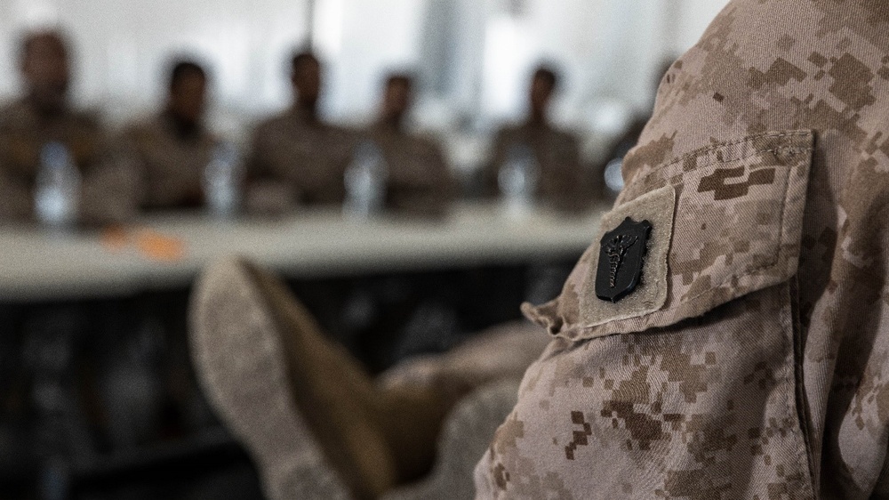 U.S. Navy Sailors conduct a TCCC Class During NF 24