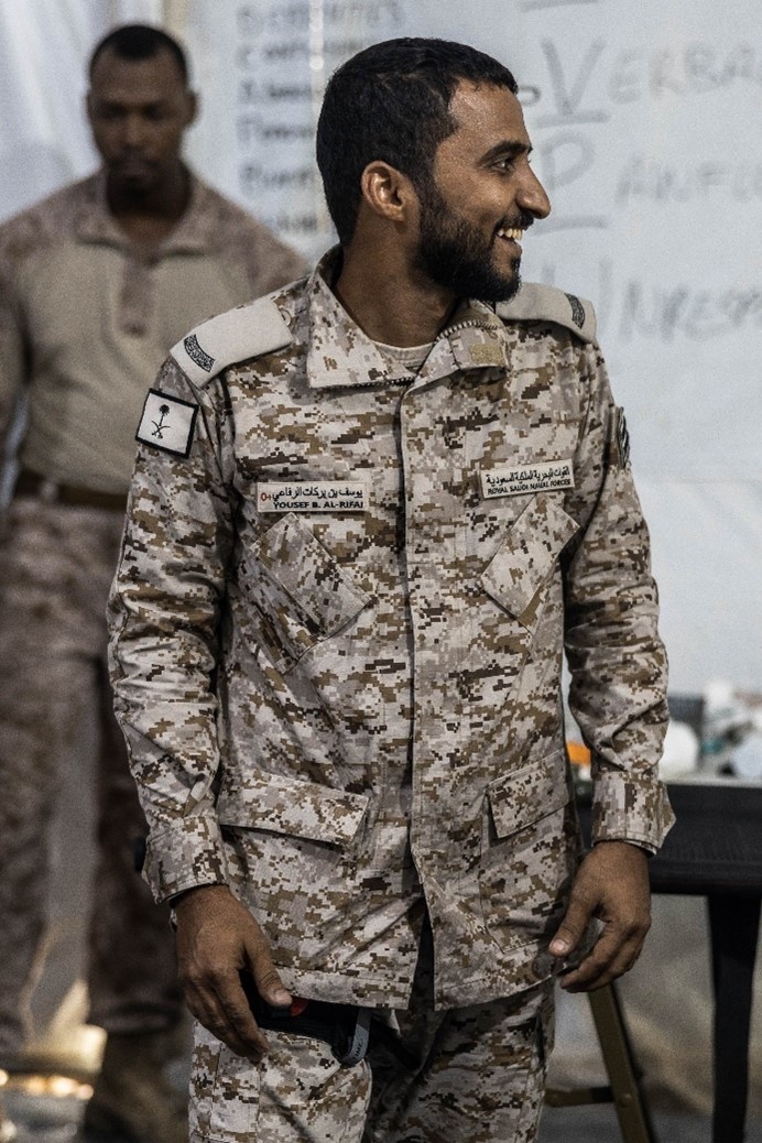 U.S. Navy Sailors conduct a TCCC Class During NF 24