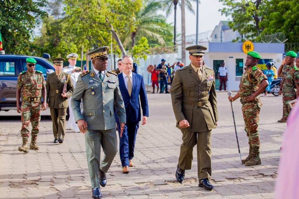 AFRICOM General Langley visit Benin for the First Time