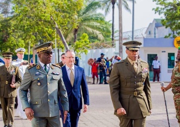 AFRICOM General Langley visit Benin for the First Time