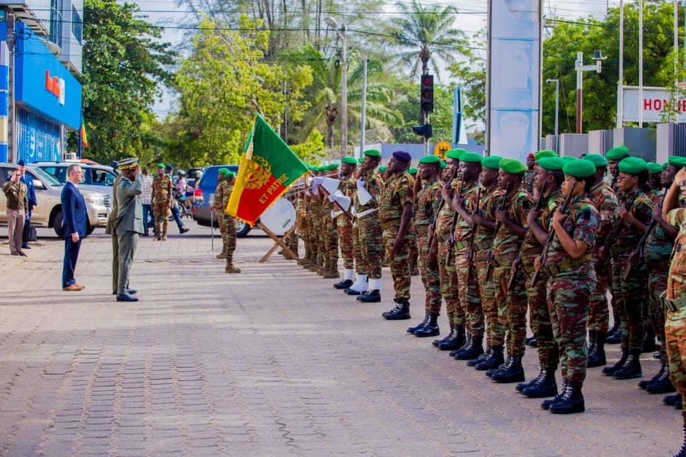 AFRICOM General Langley visit Benin for the First Time