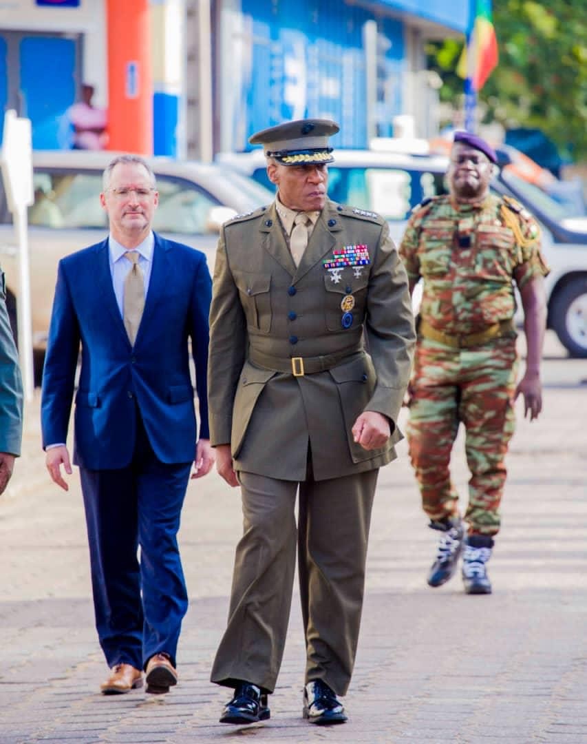 AFRICOM General Langley visit Benin for the First Time