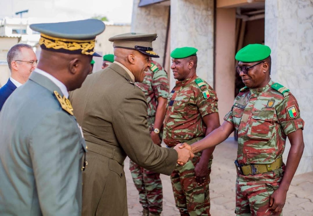 AFRICOM General Langley visit Benin for the First Time