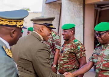 AFRICOM General Langley visit Benin for the First Time