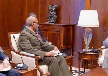 AFRICOM General Langley visit Benin for the First Time