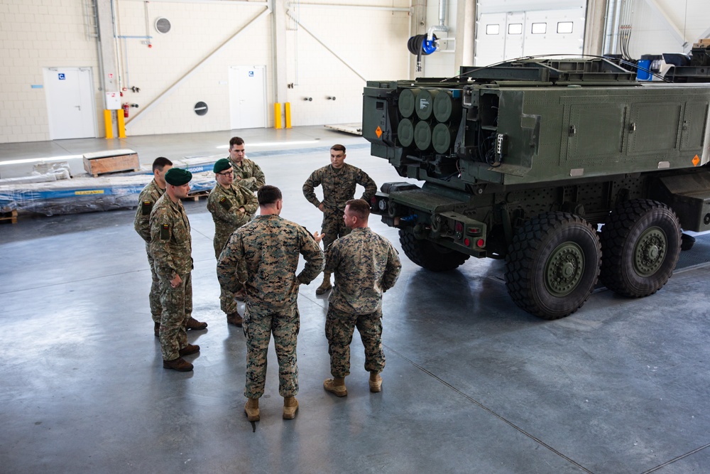 Swift Response 24: Guiding the M142 HIMARS Rocket Reload