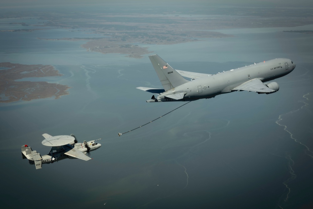 E-2D/KC-46 Refueling