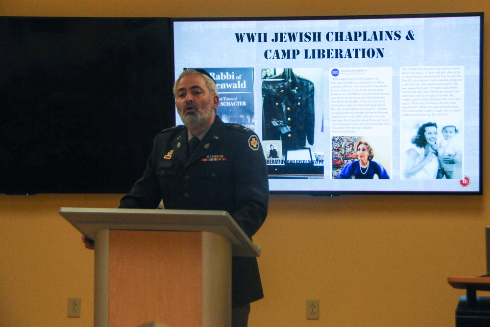 Army Reserve division hosts annual Holocaust Remembrance