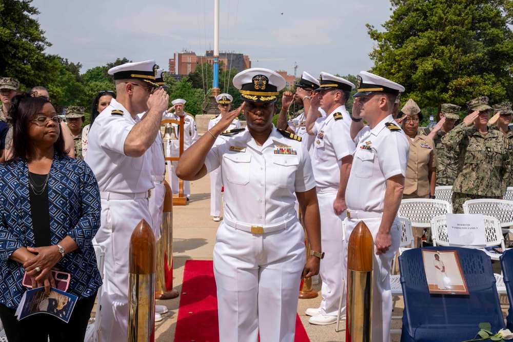Capt. Washington Promotion Ceremony