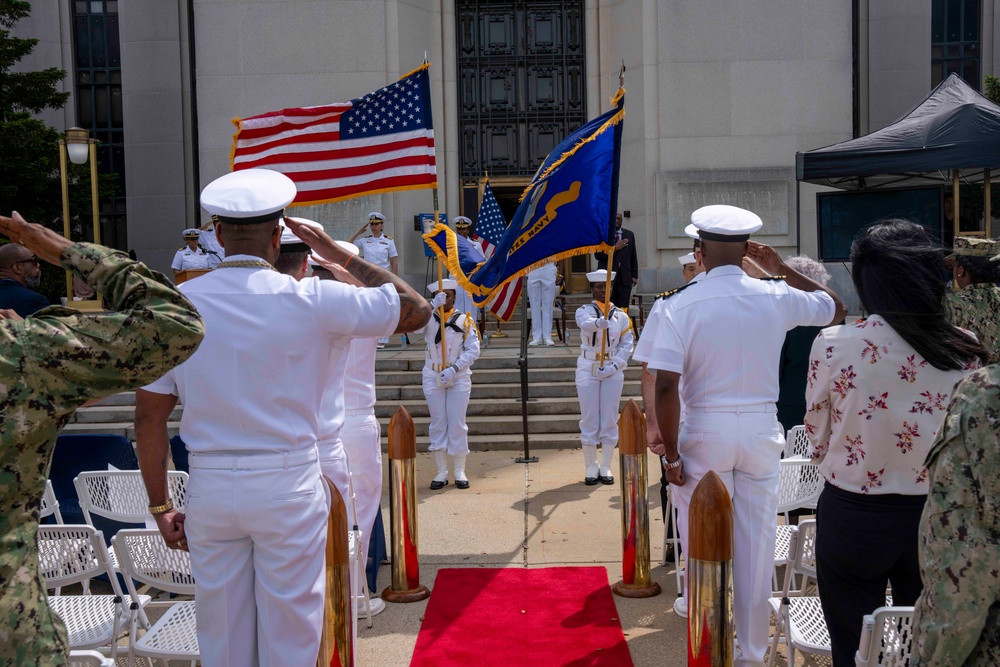 Capt. Washington Promotion Ceremony