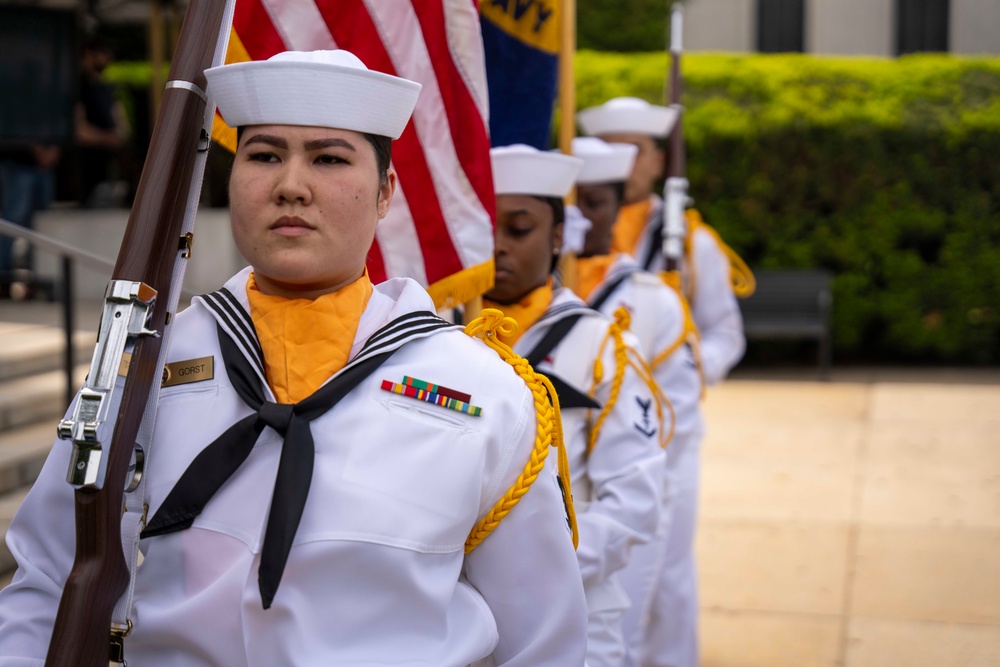 Capt. Washington Promotion Ceremony