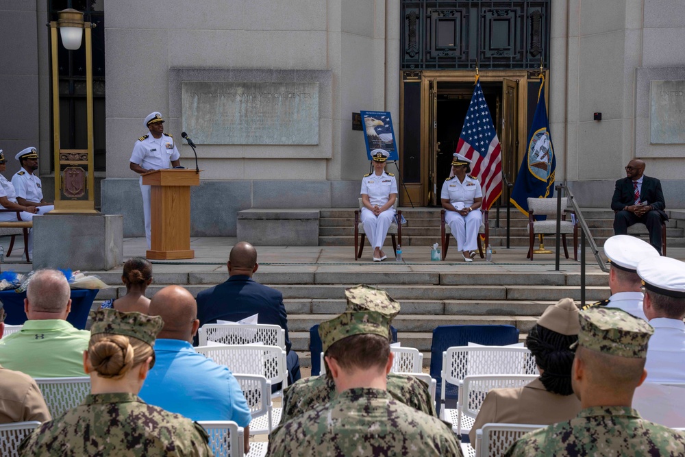 Capt. Washington Promotion Ceremony