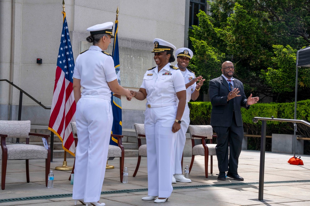 Capt. Washington Promotion Ceremony