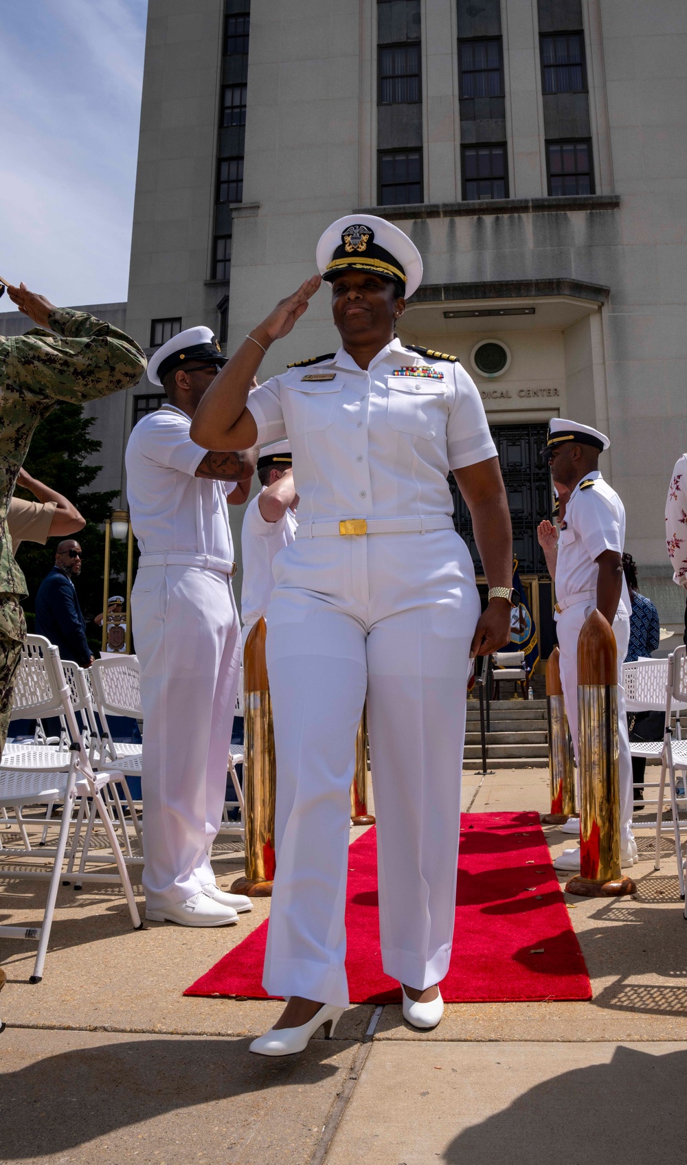 Capt. Washington Promotion Ceremony
