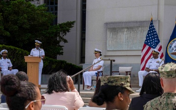 Capt. Washington Promotion Ceremony