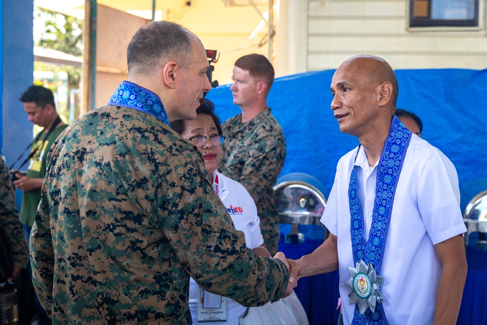 Balikatan 24: San Agustin Elementary School Ribbon Cutting Ceremony