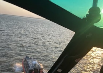 Coast Guard rescues injured man from aground sailboat near Sapelo Sound, Georgia