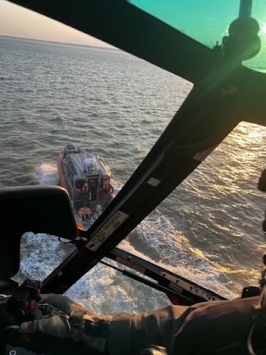 Coast Guard rescues injured man from aground sailboat near Sapelo Sound, Georgia