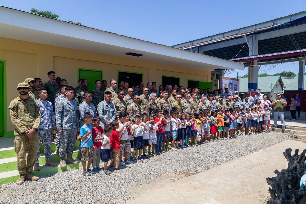 Balikatan 24: San Agustin Elementary School Ribbon Cutting Ceremony