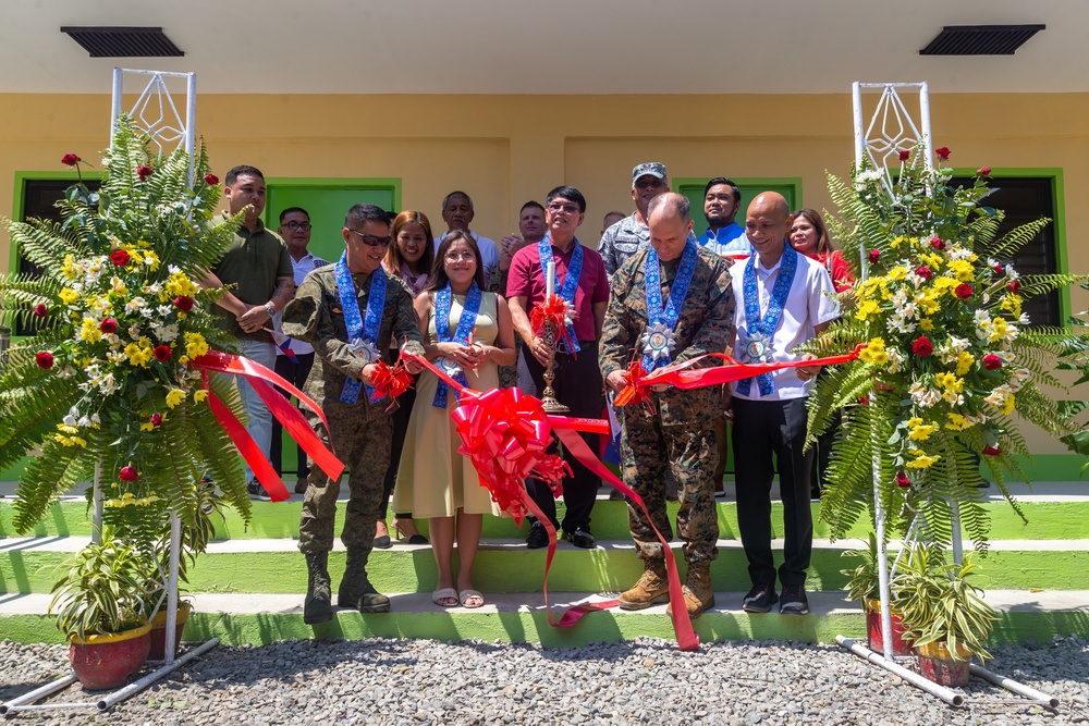 Balikatan 24: San Agustin Elementary School Ribbon Cutting Ceremony