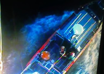 Coast Guard rescues injured man from aground sailboat near Sapelo Sound, Georgia