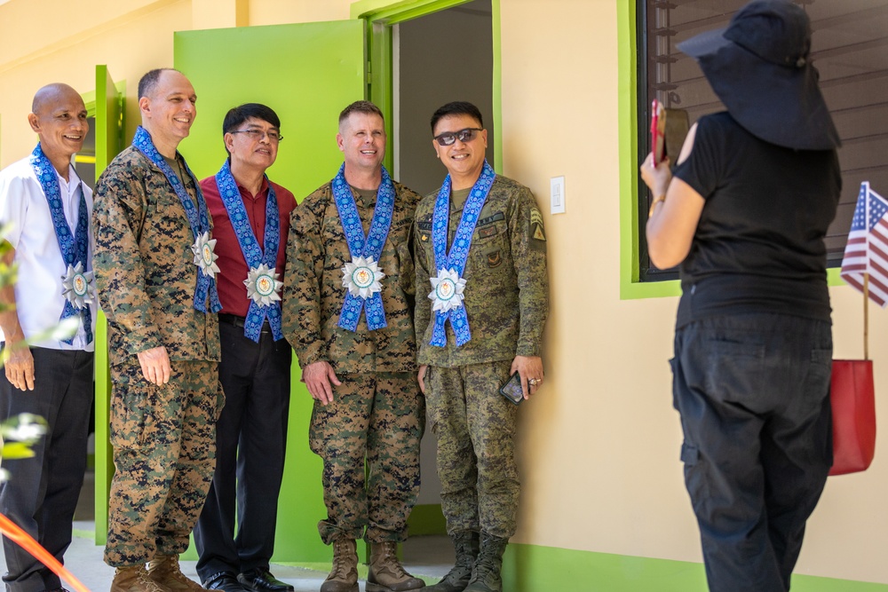 Balikatan 24: San Agustin Elementary School Ribbon Cutting Ceremony