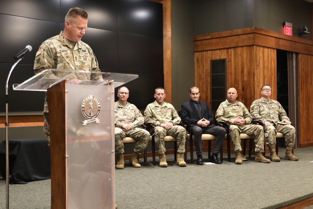 Kincaid Soldier Promoted to Chief Warrant Officer 4