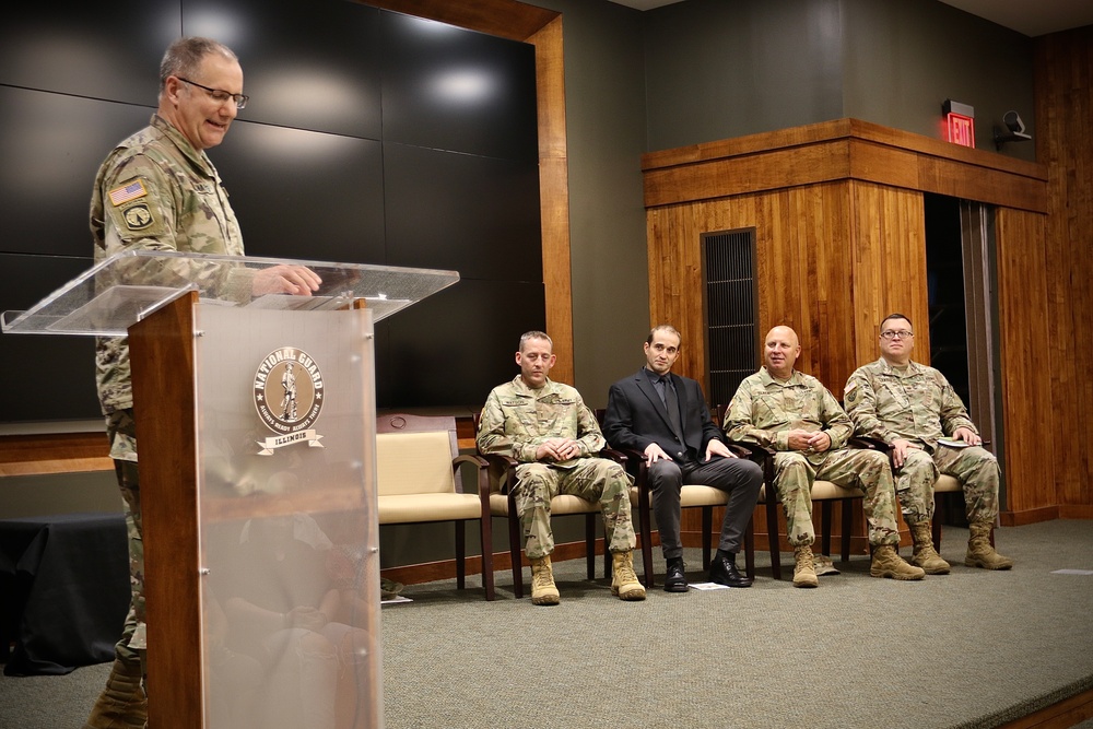 Kincaid Soldier Promoted to Chief Warrant Officer 4