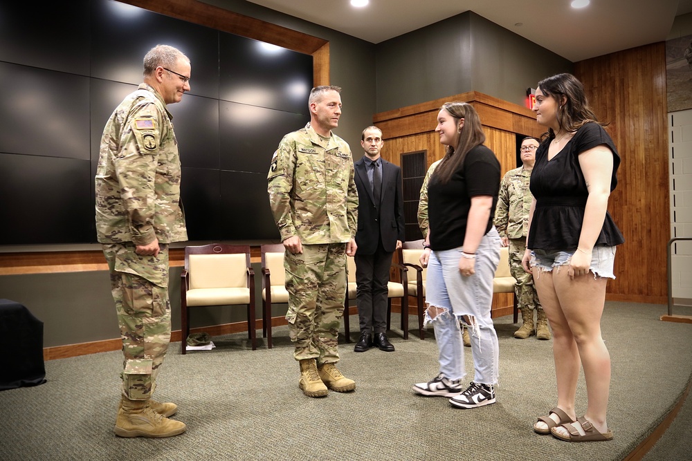 Kincaid Soldier Promoted to Chief Warrant Officer 4