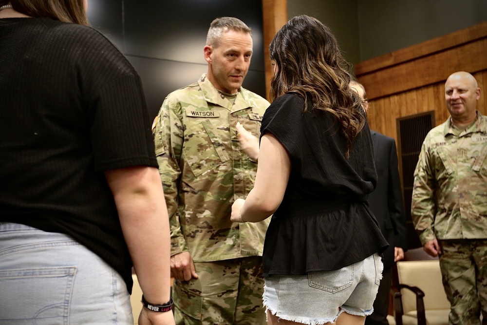 Kincaid Soldier Promoted to Chief Warrant Officer 4
