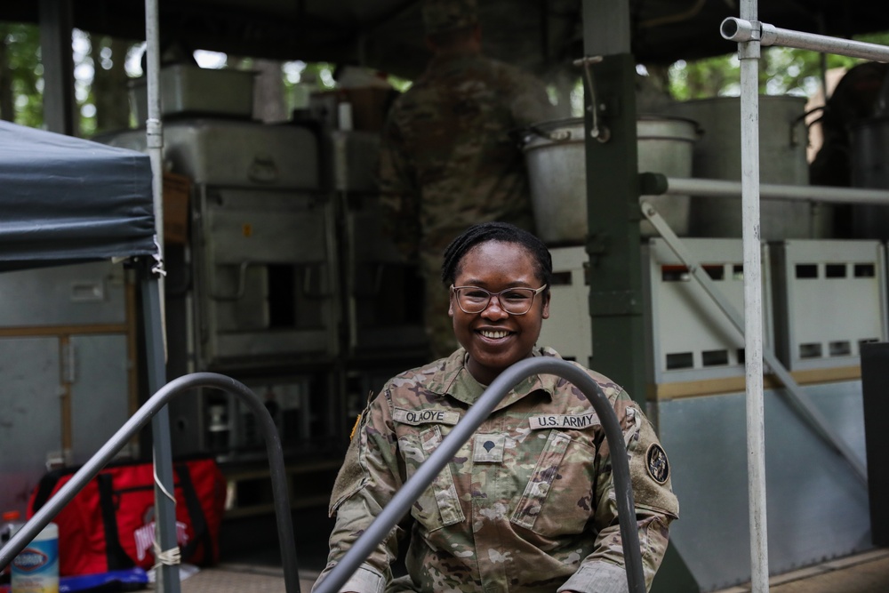Maryland Army National Guard Soldier Supporting the Region II Best Warrior Competition