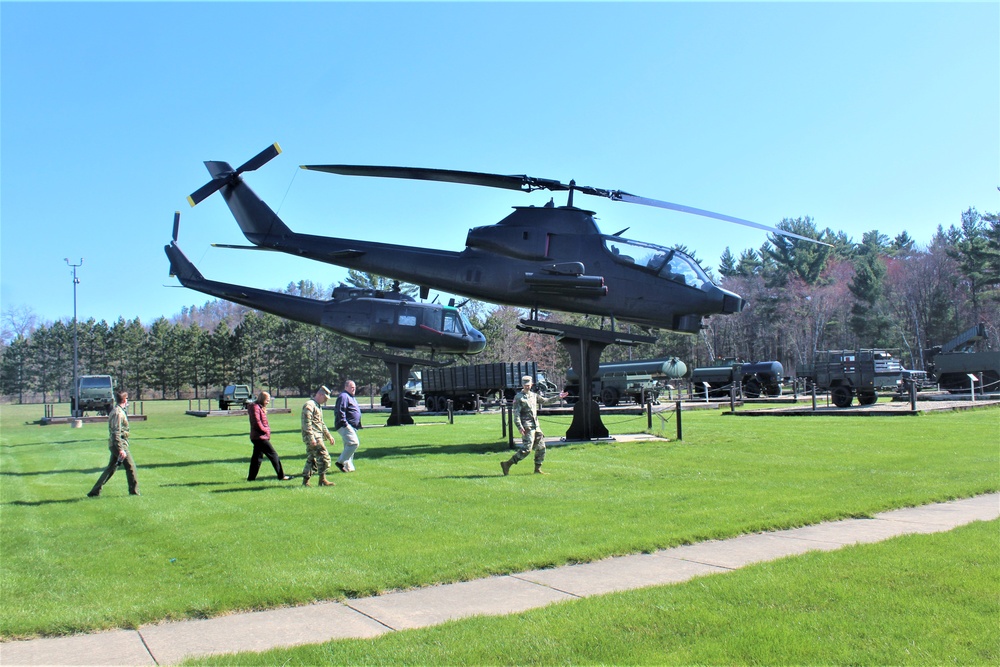 Fort McCoy Garrison commander leads personnel through installation's historic Commemorative Area