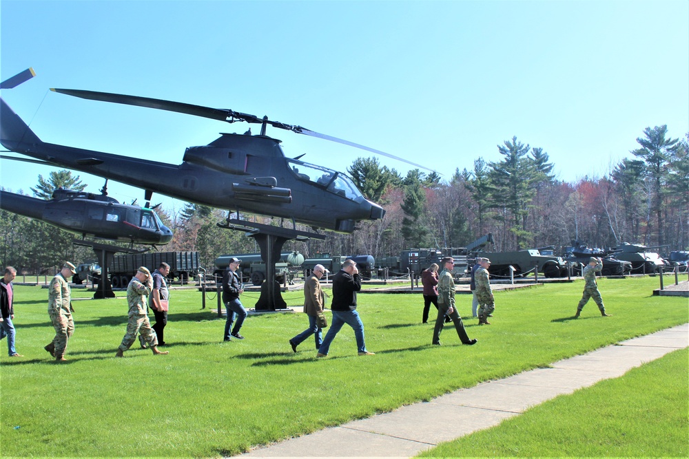 Fort McCoy Garrison commander leads personnel through installation's historic Commemorative Area