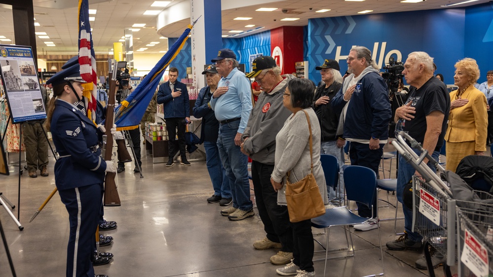 Tinker Exchange Vietnam Veteran Pinning Event