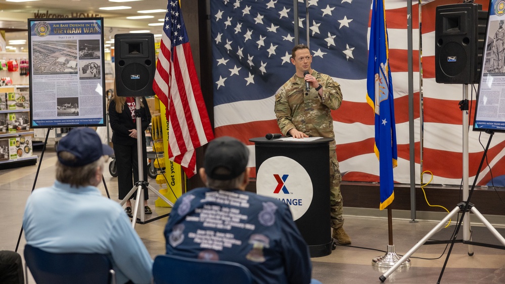 Tinker Exchange Vietnam Veteran Pinning Event
