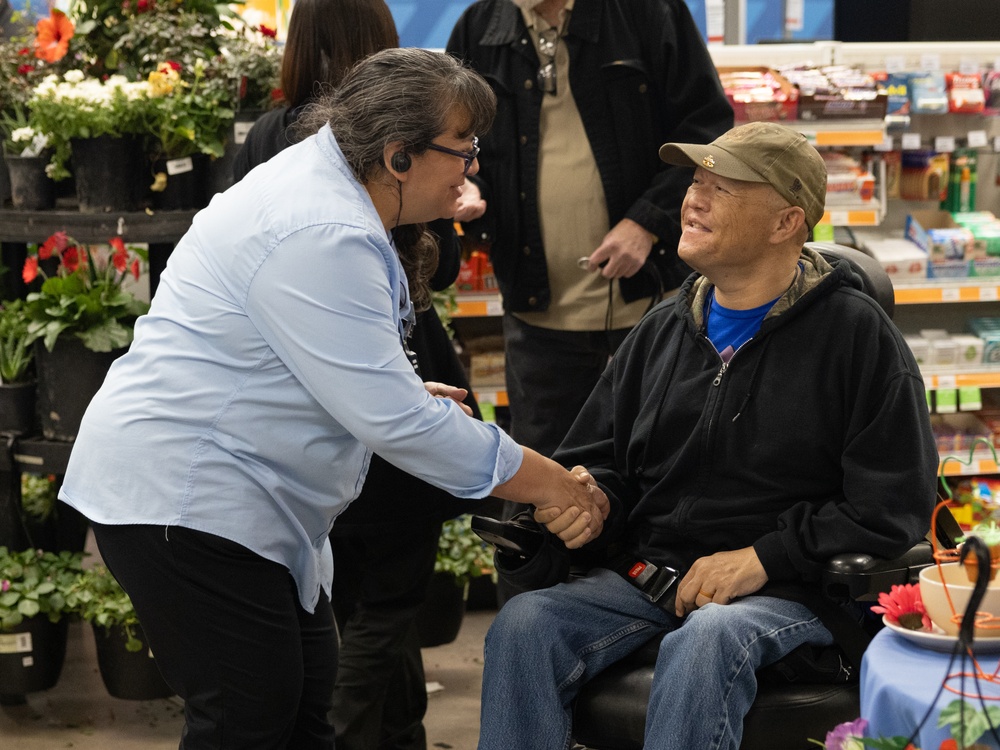Tinker Exchange Vietnam Veteran Pinning Event