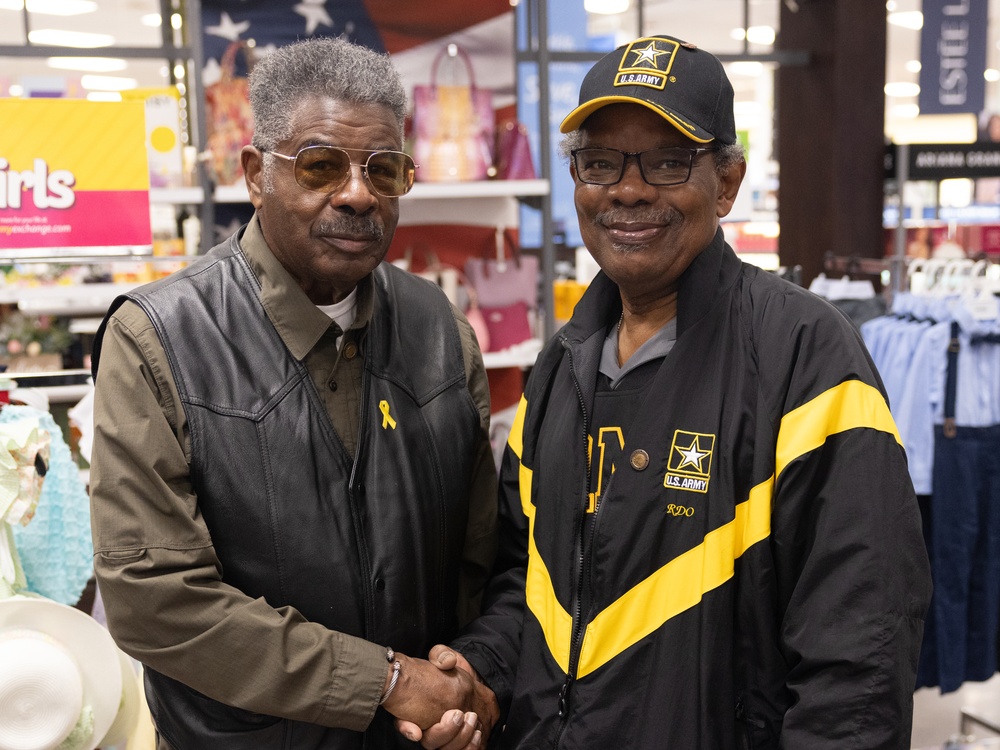 Tinker Exchange Vietnam Veteran Pinning Event