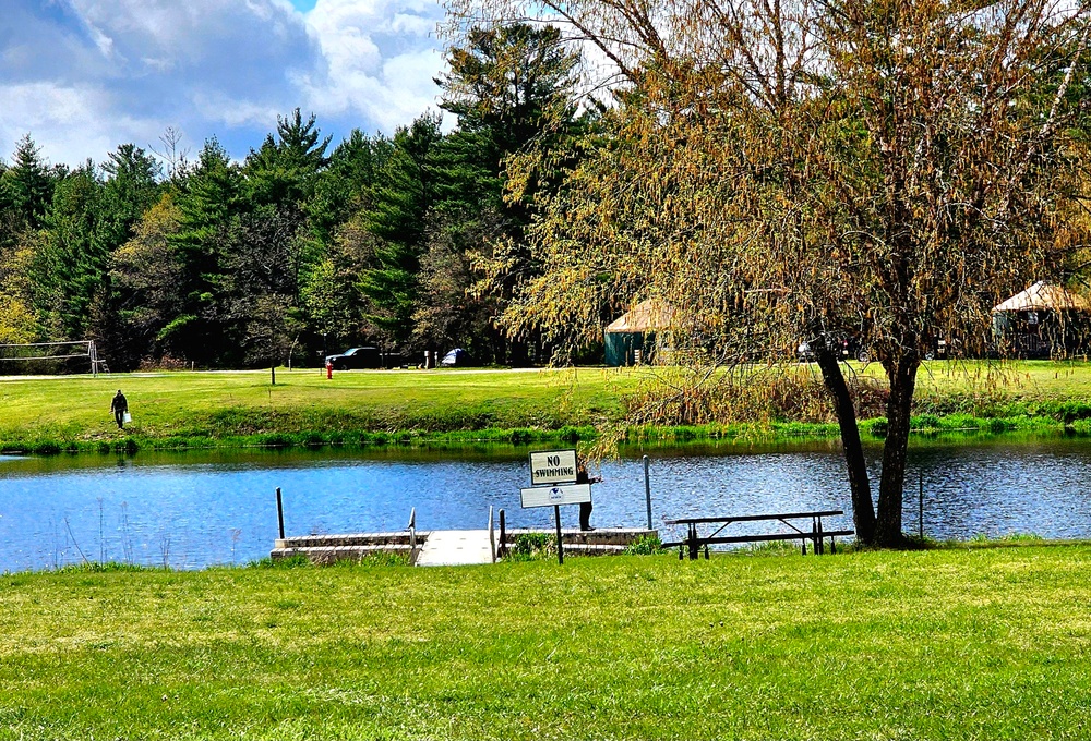 Fishing at Fort McCoy