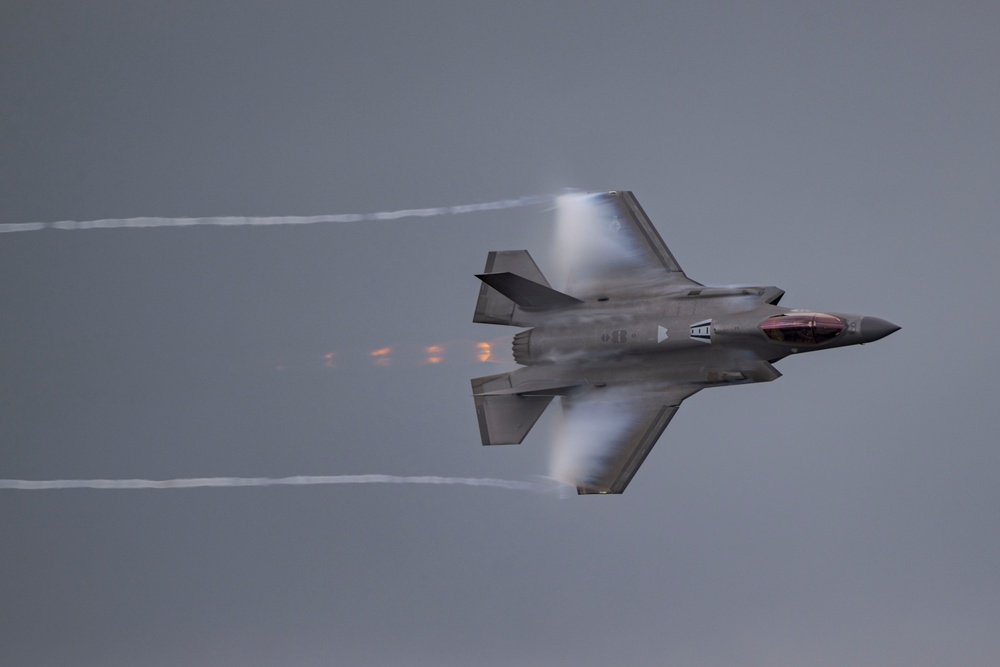 F-35A Demo Team Rehearsal
