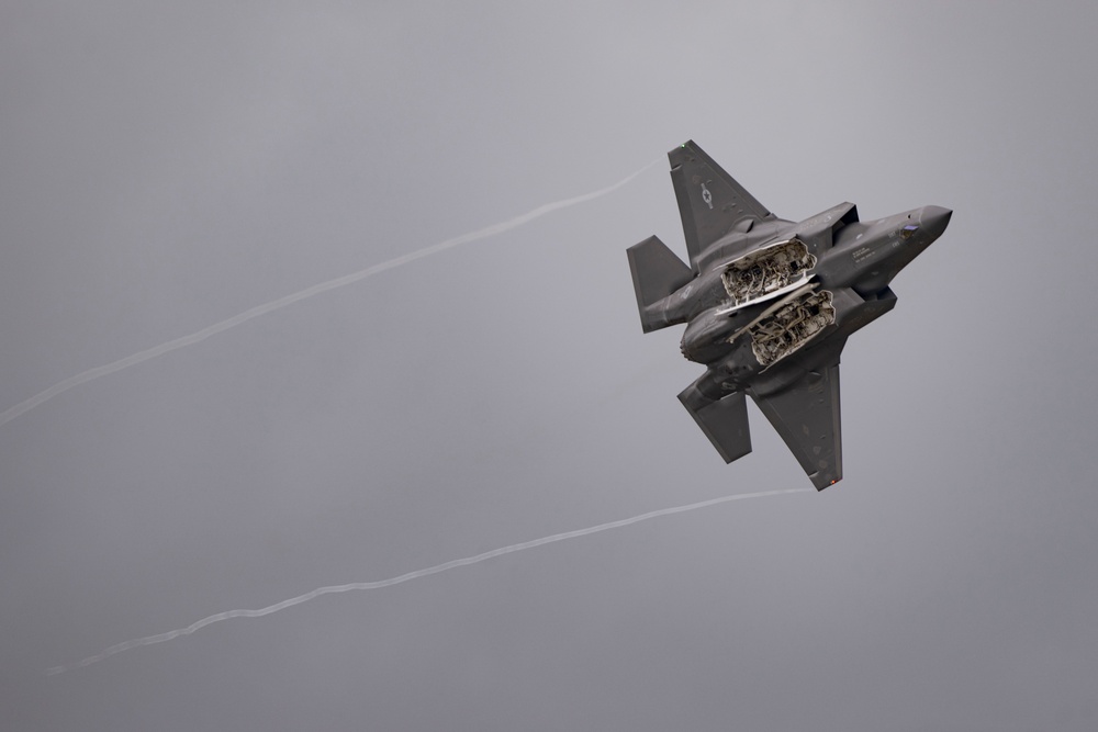 F-35A Demo Team Rehearsal