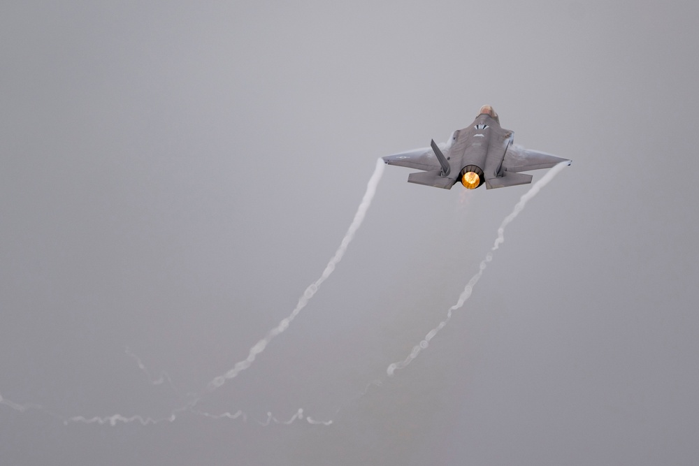 F-35A Demo Team Rehearsal