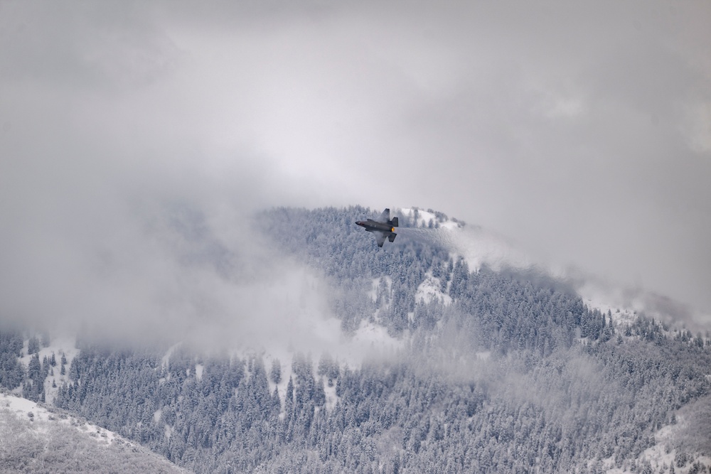 F-35A Demo Team Rehearsal